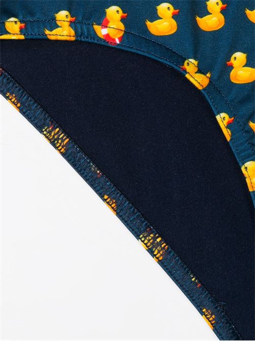 Slip bambino blu con paperine gialle MC2 SAINT BARTH Kids | BILLY DUCKYXT